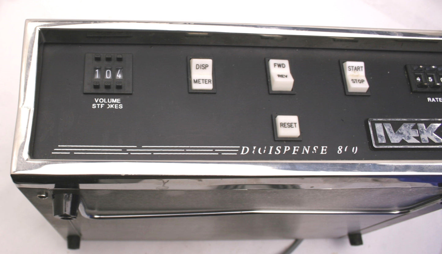 Used Ivek Digispense 800 DS800-DE-3A Controller Module 24V Linear Rate Up to 1200RPM