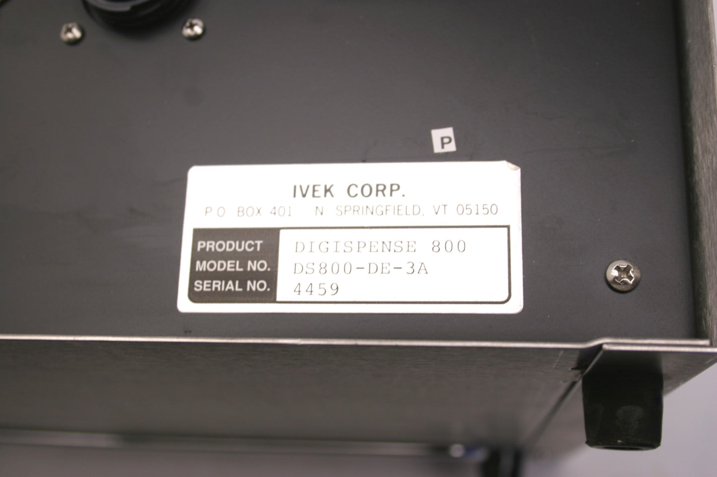 Used Ivek Digispense 800 DS800-DE-3A Controller Module 24V Linear Rate Up to 1200RPM