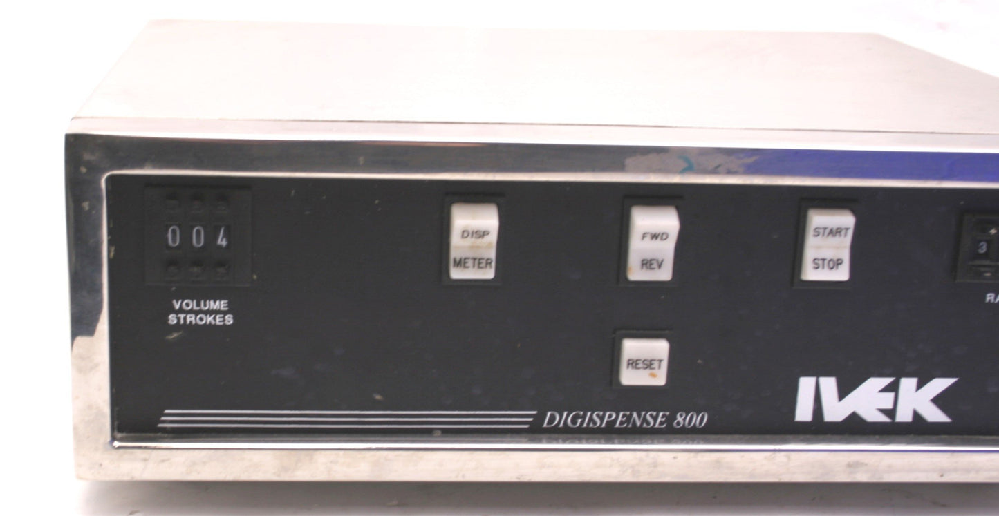Used Ivek Digispense 800 DS800-DE-MICRO-3A Controller Module, 120VAC, Up To 1200 RPM