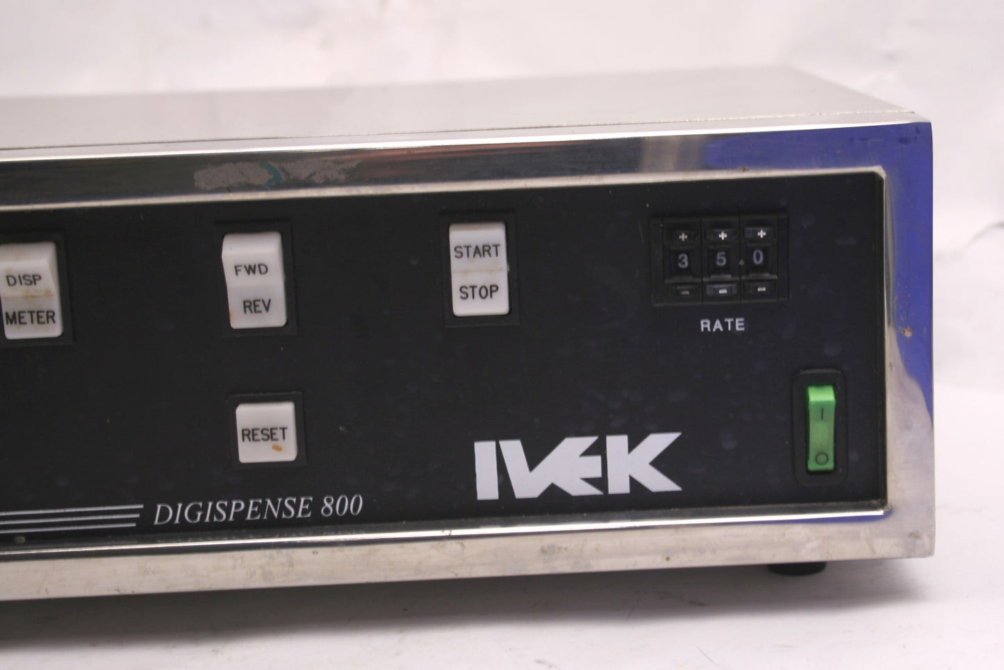 Used Ivek Digispense 800 DS800-DE-MICRO-3A Controller Module, 120VAC, Up To 1200 RPM