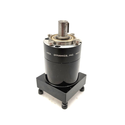 Used Apex Dynamics PE050-010 Inline Planetary Speed Reducer Ratio: 10:1, NEMA 23