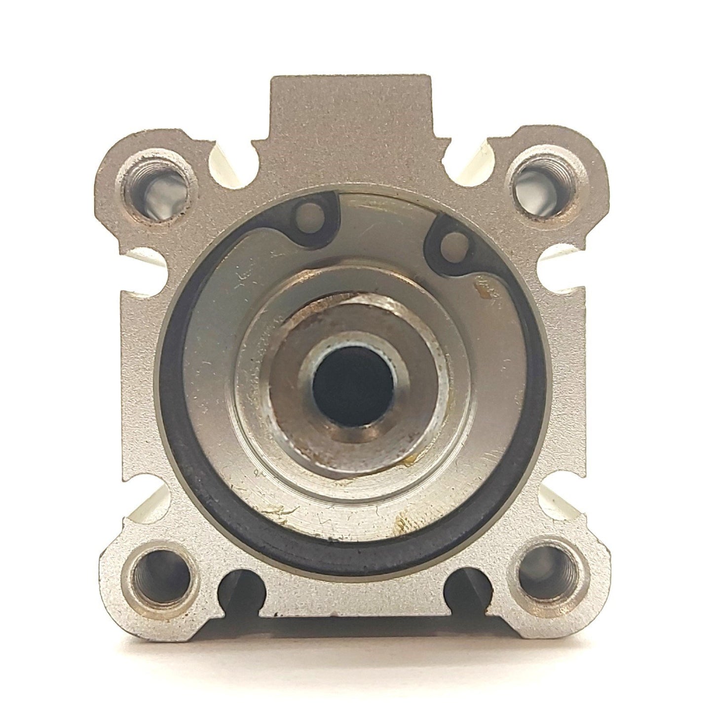 Used SMC CDQ2A32-45DZ Pneumatic Cylinder, 45mm Stroke, 32mm Bore, 1/8"Rc, 145PSI