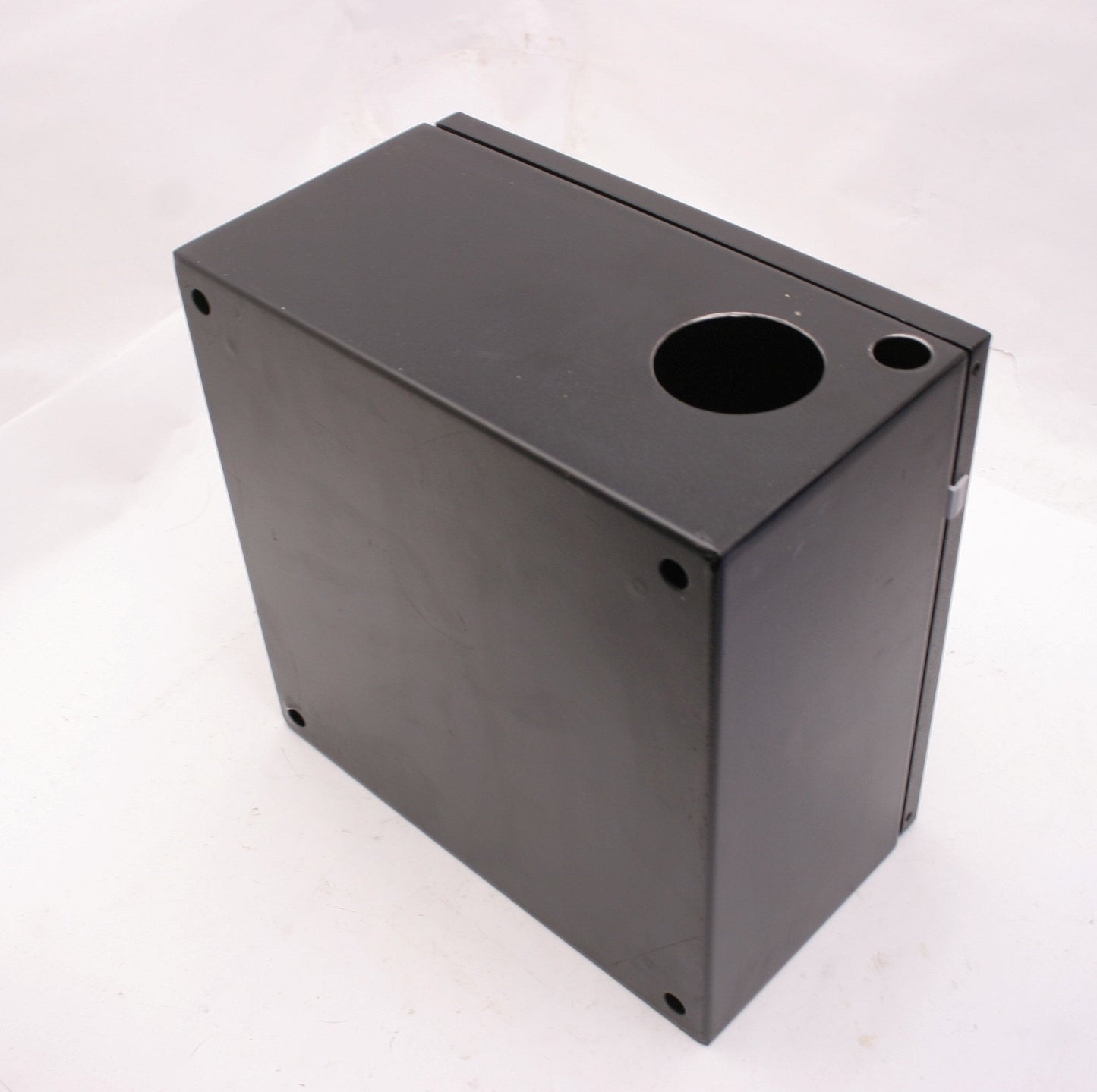 Used Hoffman CSD12126/SPL Electrical Enclosure Cabinet Panel Box 12" x 12" x 6" Holes