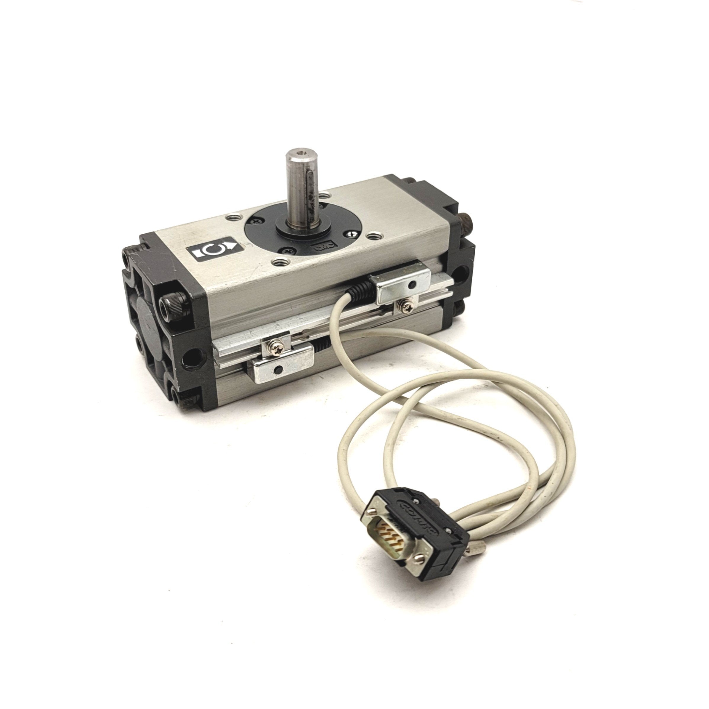 SMC NCDRA1BS50-90-F59 Pneumatic Rotary Actuator Rotation: 90° Bore: 50 ...