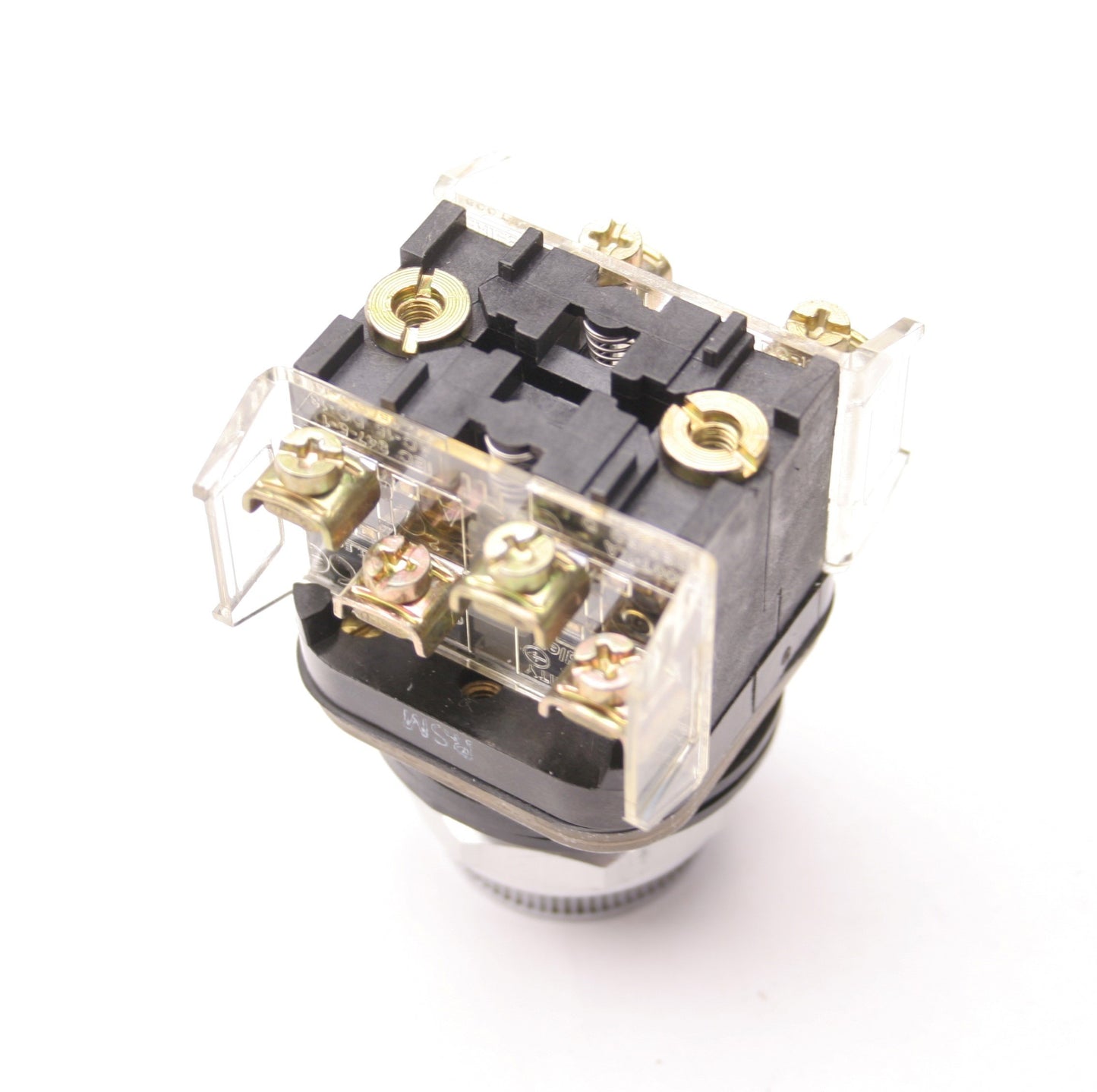 Used Allen Bradley 800T-KB Ser T Momentary Push Button, With 2x 800T-XA Contacts