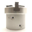 New – Open box SMC MHSH3-32D 3-Finger Pneumatic Gripper, 8mm Stroke, 32mm Bore, 62N, .1-.6MPa