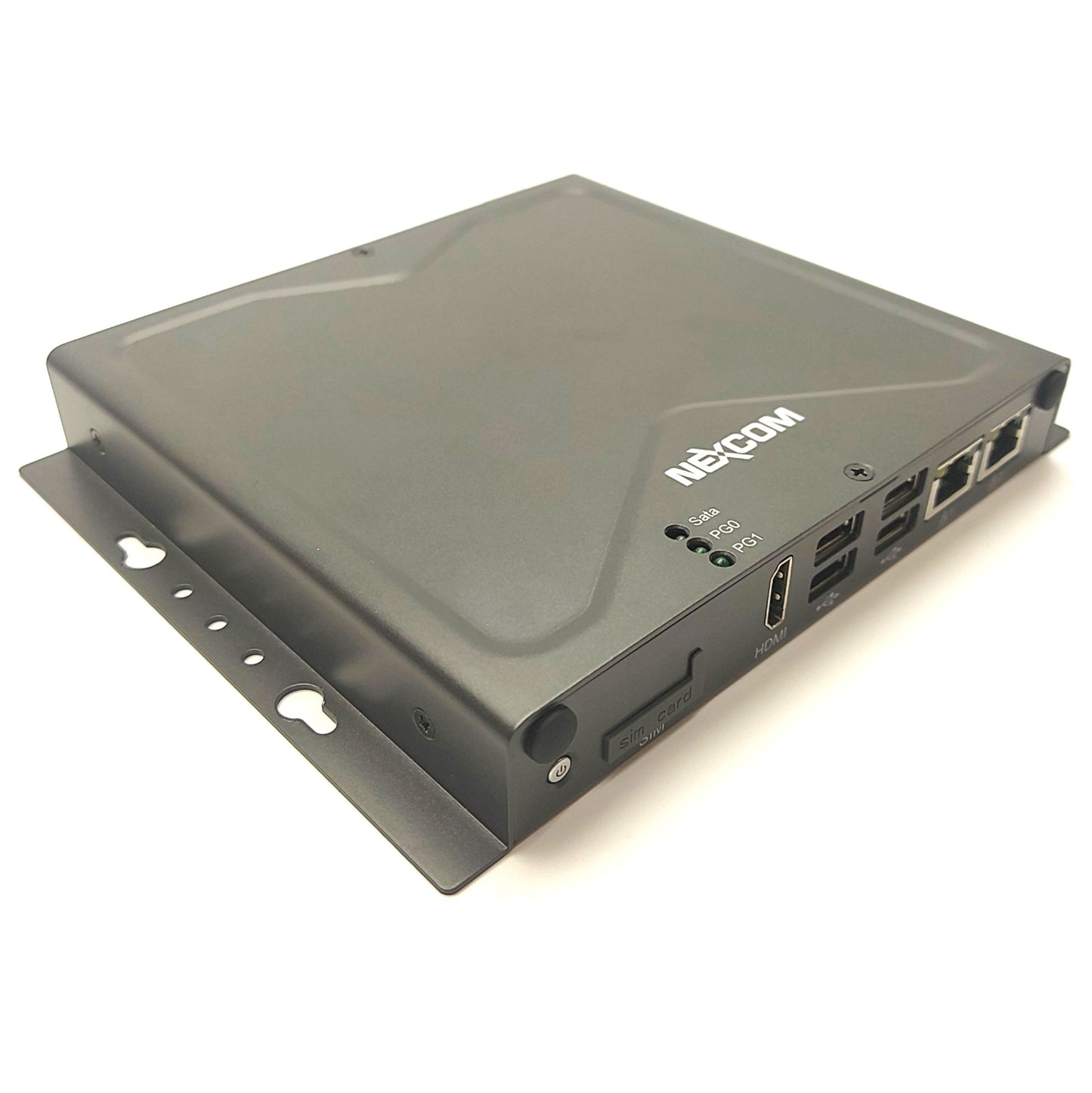 Used NEXCOM NISE50B-4G-32G Fanless Computer Intel Atom 1.46GHz 4GB RAM Windows 10 24V