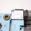 Used Bank of 3 MAC 45A-LAC-DDAJ-1KD Solenoid Valve Manifold Block 24VDC 5.4A 120PSI