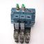 Used Bank of 3 MAC 45A-LAC-DDAJ-1KD Solenoid Valve Manifold Block 24VDC 5.4A 120PSI