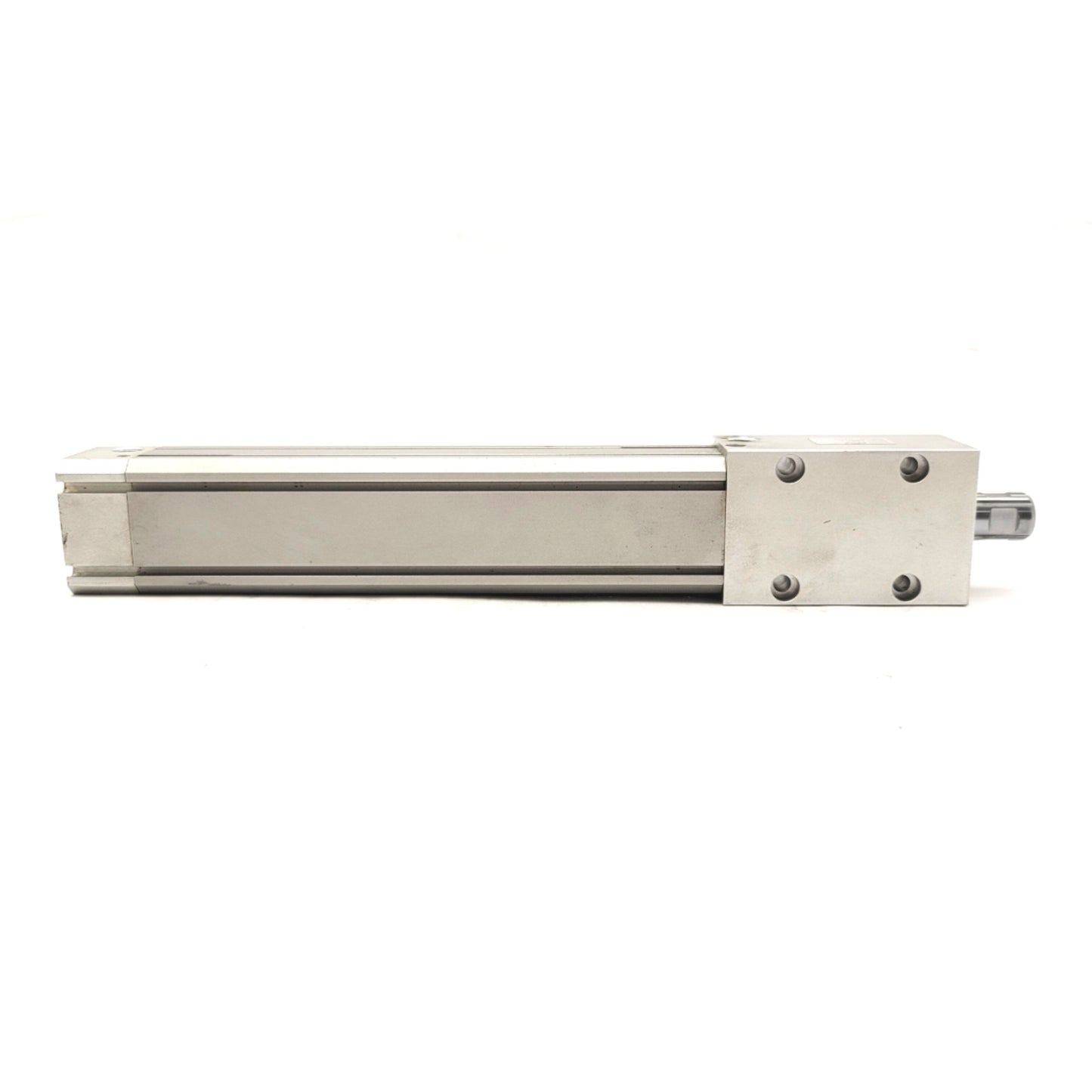 Used SMC MTS32-150M Precision Non Rotating Spline Cylinder Stroke: 150mm, Bore: 32mm