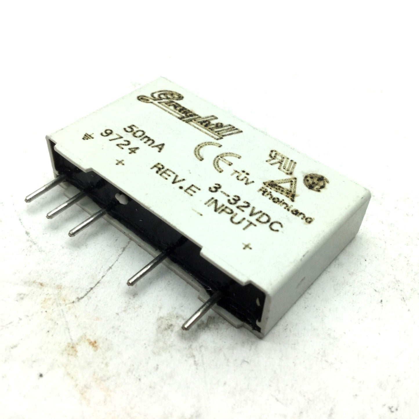 Used Lot of 5 Grayhill 70M-IDC5 Relays, Input: 3-32VDC, 50mA