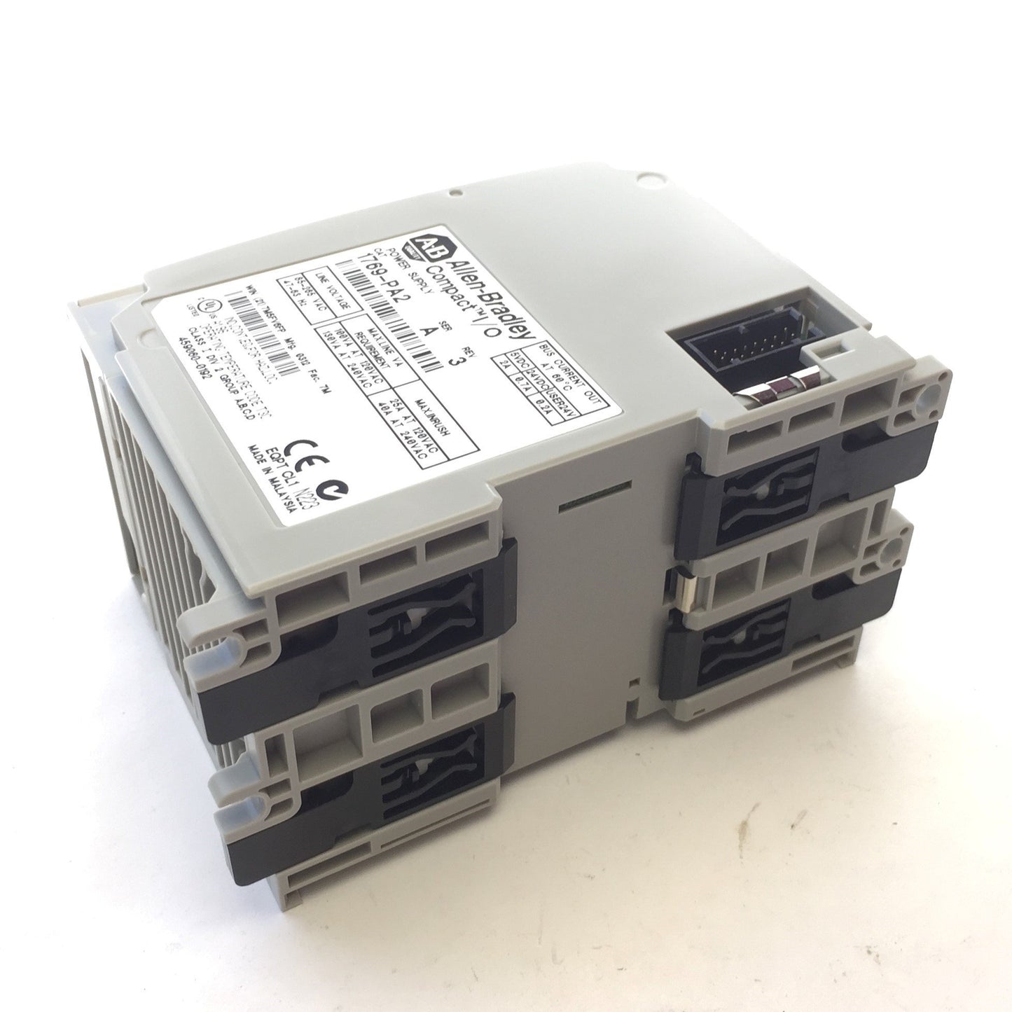 New – Open box Allen Bradley 1769-PA2 Compact I/O Power Supply 120/240VAC Input, 5/24VDC Output