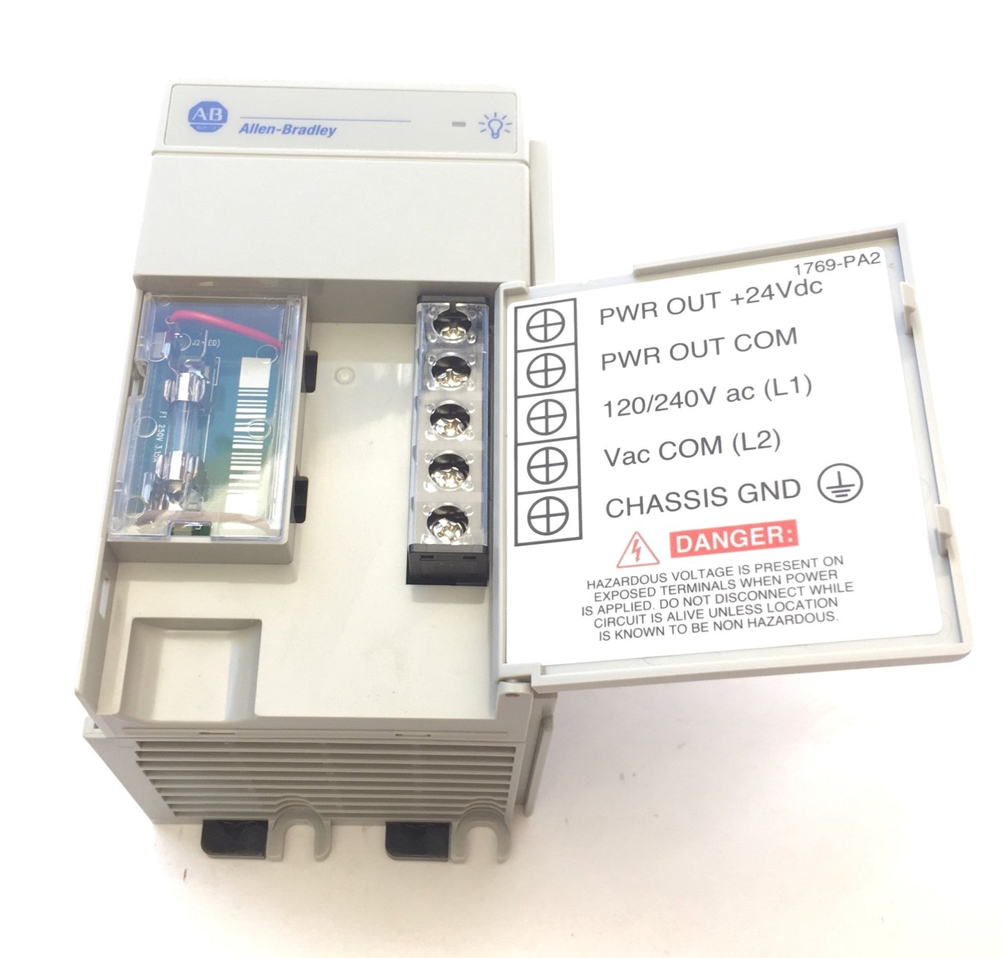 New – Open box Allen Bradley 1769-PA2 Compact I/O Power Supply 120/240VAC Input, 5/24VDC Output