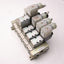 Used Bank of 5 Numatics Solenoid Valves, 4x 031SA4154 000061, 1x 031SA4154