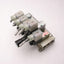 Used Bank of 5 Numatics Solenoid Valves, 4x 031SA4154 000061, 1x 031SA4154