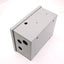 Used Hoffman A-8N64 Electrical Enclosure, 8" x 6" x 4", Steel, *Holes Added*
