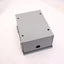 Used Hoffman A-8N64 Electrical Enclosure, 8" x 6" x 4", Steel, *Holes Added*