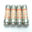 Used Lot of 4 Gould Shawmut Amp-trap A2K50R 50 Amp Fuses, 3" x 0.8", 250 VAC Or Less