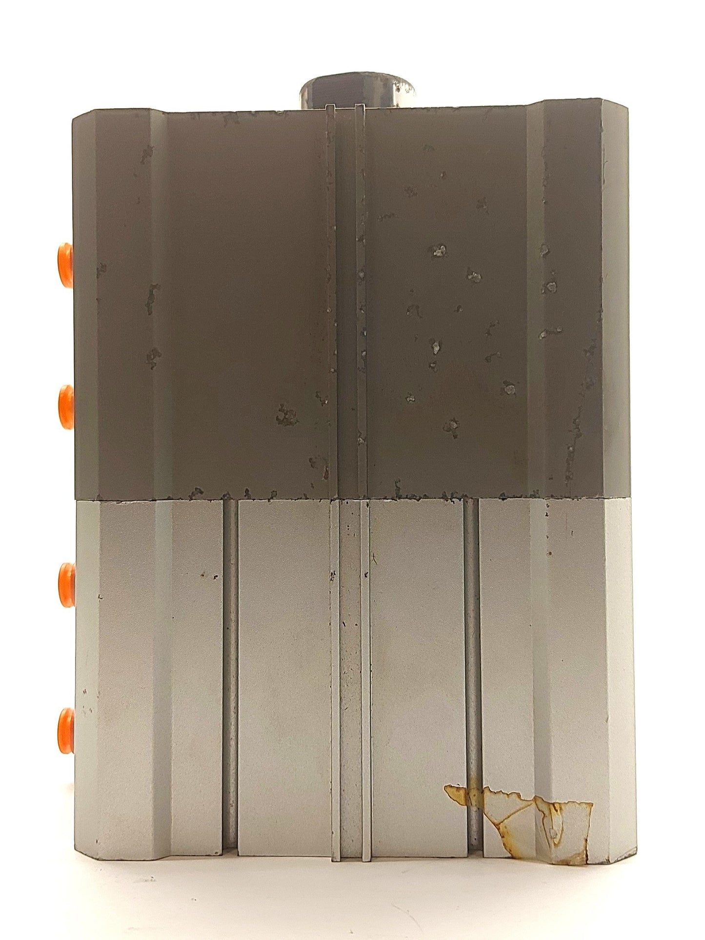 Used SMC CDQ2B100-10+0D-XC11 Dual Stage Pneumatic Cylinder 2x 10mm Stroke 100mm Bore
