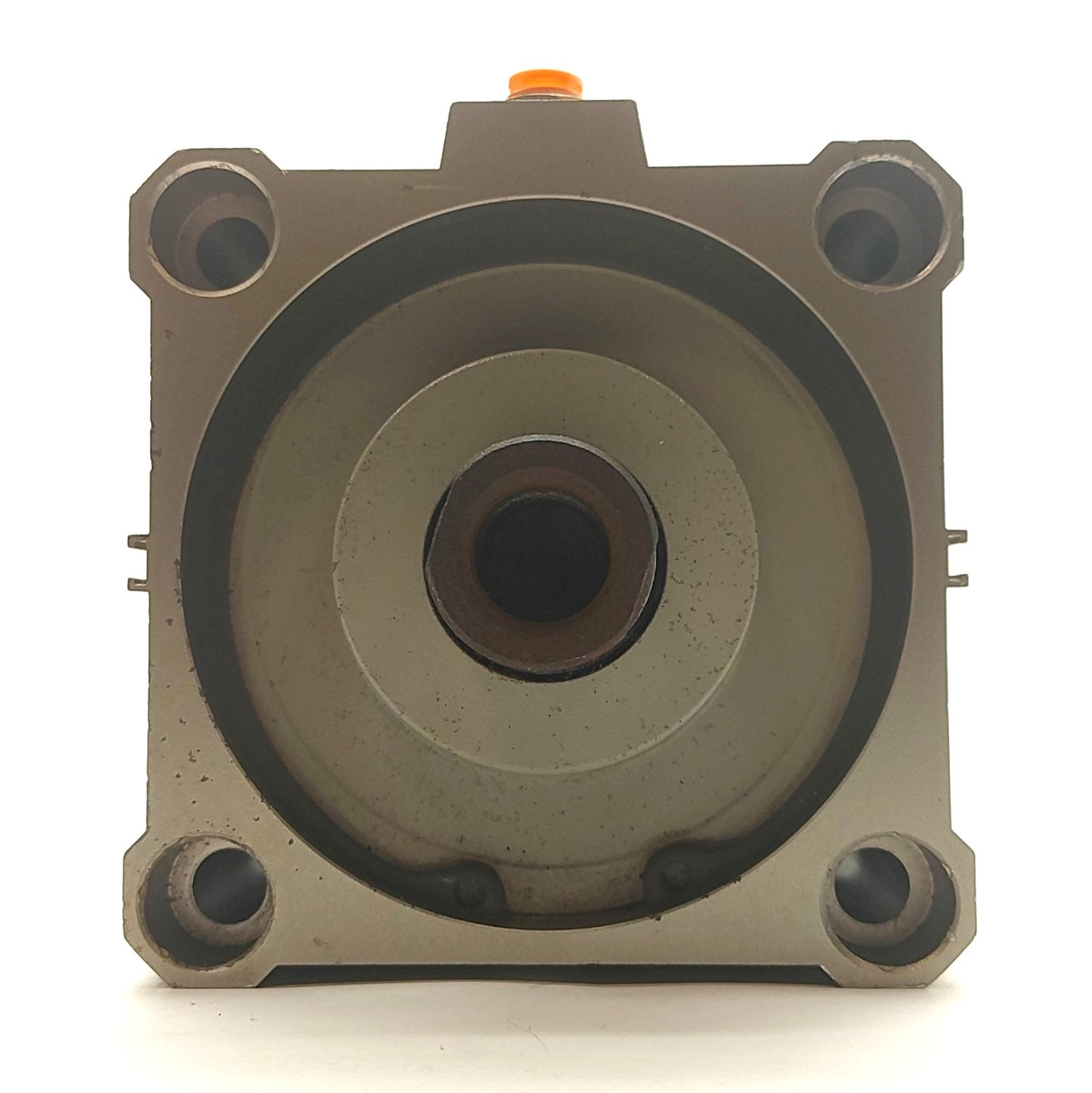 Used SMC CDQ2B100-10+0D-XC11 Dual Stage Pneumatic Cylinder 2x 10mm Stroke 100mm Bore