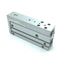 Used PHD SHP1 16x55-M Pneumatic Cylinder Slide, 16mm Bore, 55mm Stroke, M5x0.8 Ports