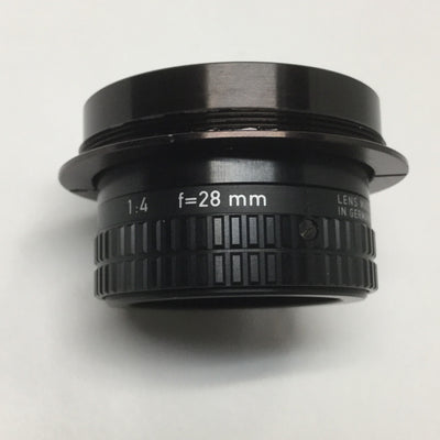 Used Rodenstock Rodagon Machine Vision Camera Enlarging Lens 1:4, F=28mm, 5-30X, M45