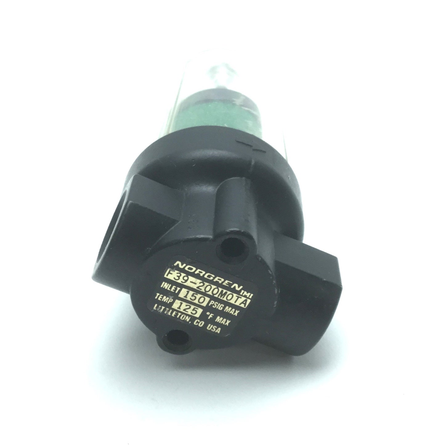 Used Norgren F39-200MOTA Filter Socket with 665-75 Mini Filter Element, 1/4" NPT