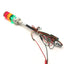 New – Open box Patlite LES-302A Stack Light Signal Tower LED Lamp, Red Yellow Green, 24VAC/DC