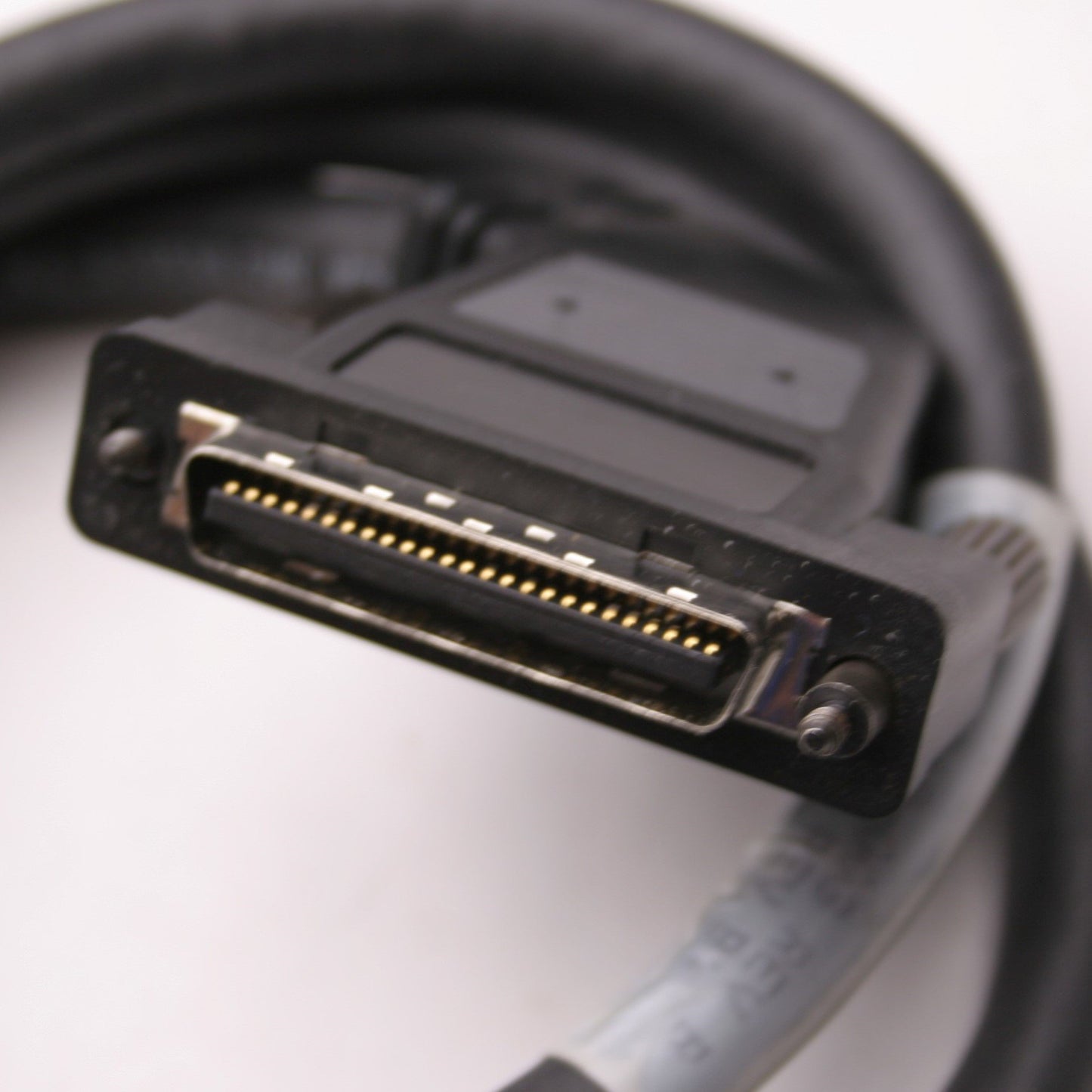 Used Allen Bradley 9101-1369-003 REV B Interface Cable 3' Long 50 POS Female D-Sub