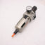 Used SMC AW40-N04BG-Z Filter/Regulator, 0-150 Gauge, *Drain Wont Seal, Added Plug*