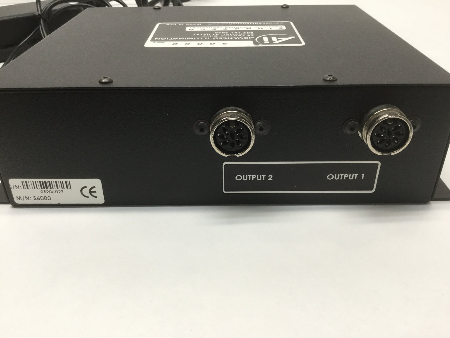 Used Advanced Illumination S6000 Signatech Controller Single Input, Dual Output 24VDC