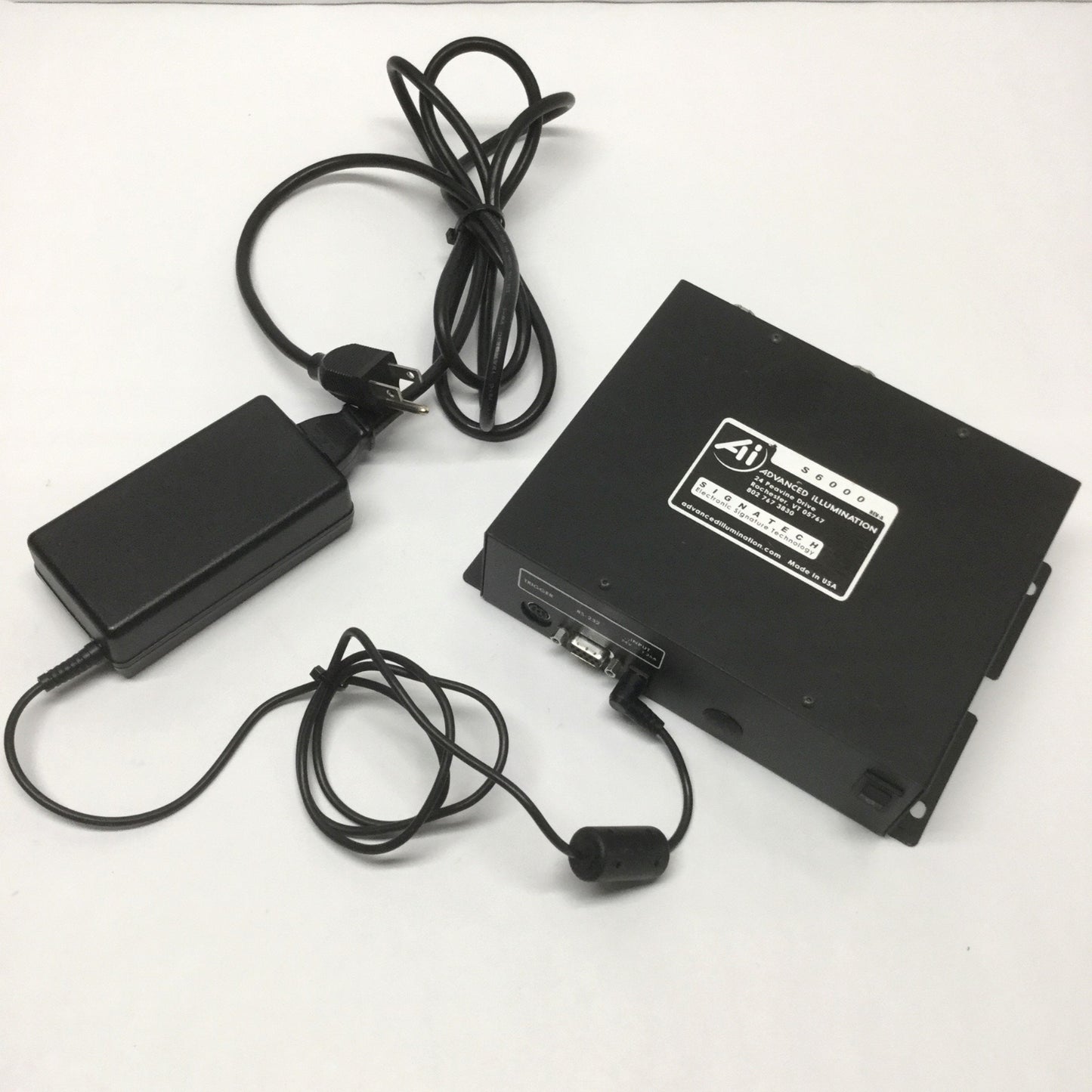 Used Advanced Illumination S6000 Signatech Controller Single Input, Dual Output 24VDC