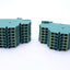 Used Lot of 13 Weidmuller ZDK 2.5 & 2.5/1.5PE Terminal Blocks, 500V, 300A Short-Time