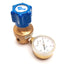 Used Linde SG-3800-100 Union Carbide Regulator Valve, Gauge: 0-100 PSI, 1/4" NPT