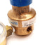 Used Linde SG-3800-100 Union Carbide Regulator Valve, Gauge: 0-100 PSI, 1/4" NPT