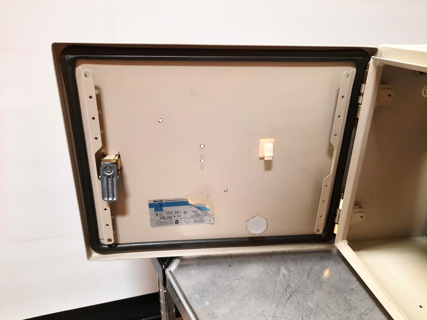 Used Rittal AE 1031 Compact Electrical Enclosure Cabinet Box 15" x 12" x 8.3"