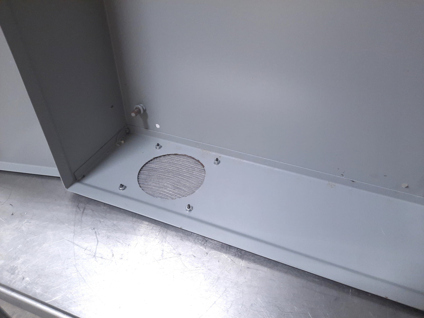Used Hoffman 24206 Steel Enclosure 24" x 19.5" x 6" Cutout Box, Electrical, Type 1
