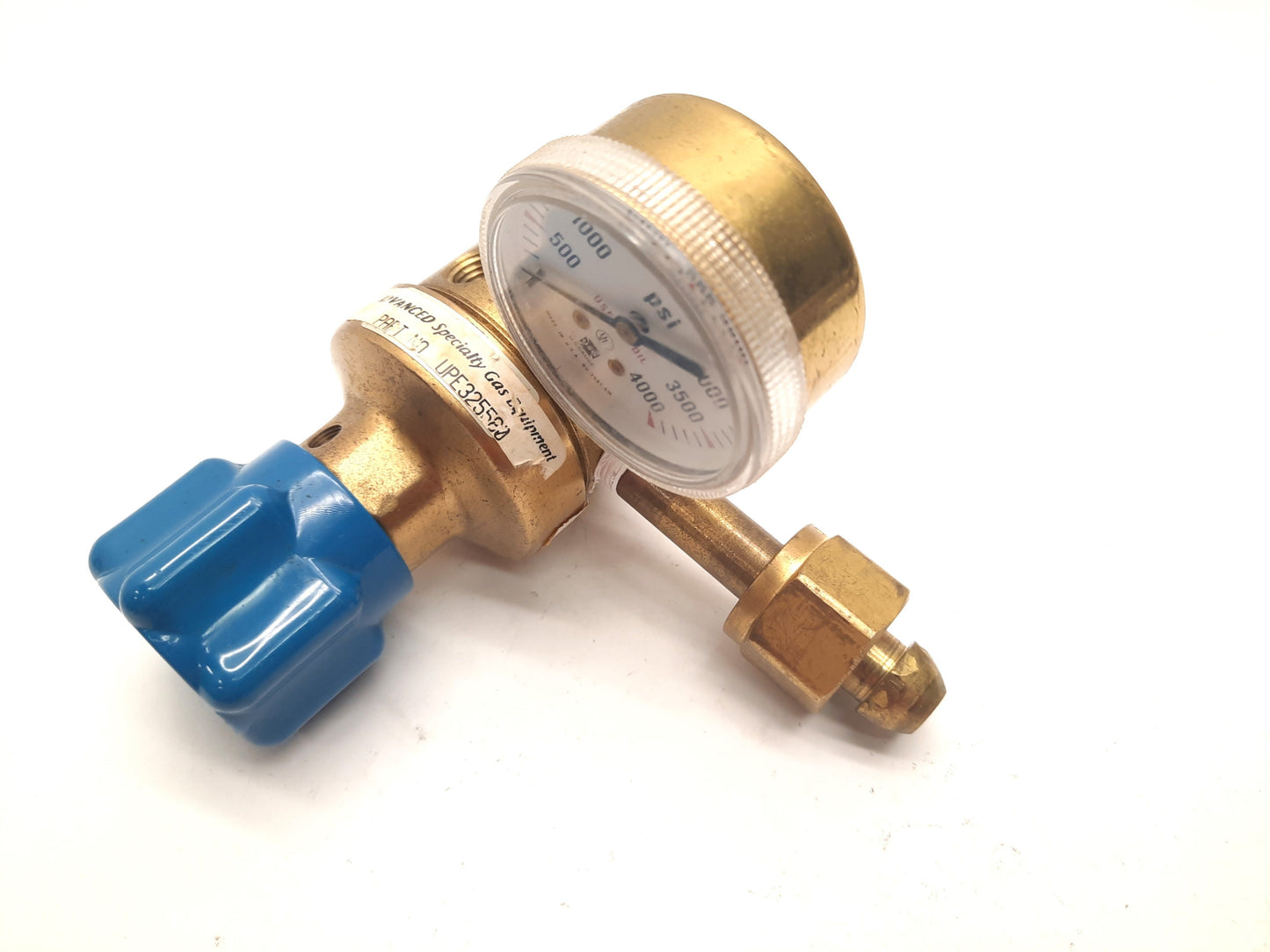 Used Linde UPE325580 Specialty Welding Gas Regulator With CGA 540 Connection Oxygen