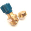 Used Linde 512619 Specialty Welding Gas Regulator 1/4" NPT Ports