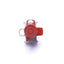 Used SMC VHS20-F02 3-Port Lock Out/Relief Hand Valve, 1/4" NPT, Locking Holes