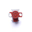 Used SMC VHS20-F02 3-Port Lock Out/Relief Hand Valve, 1/4" NPT, Locking Holes