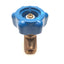 Used Linde Brass Needle Flow Control Valve 3000 PSI 1/4" NPT Male to Female