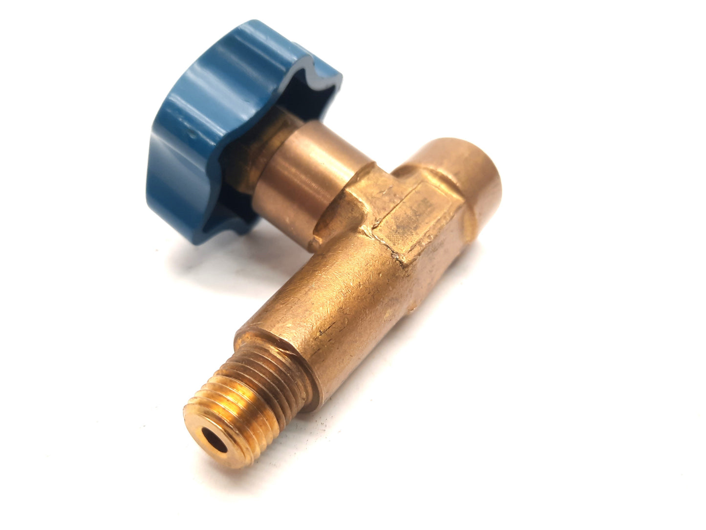 Used Linde Brass Needle Flow Control Valve Male to Female 1/4" NPT