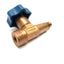 Used Linde Brass Needle Flow Control Valve Male to Female 1/4" NPT
