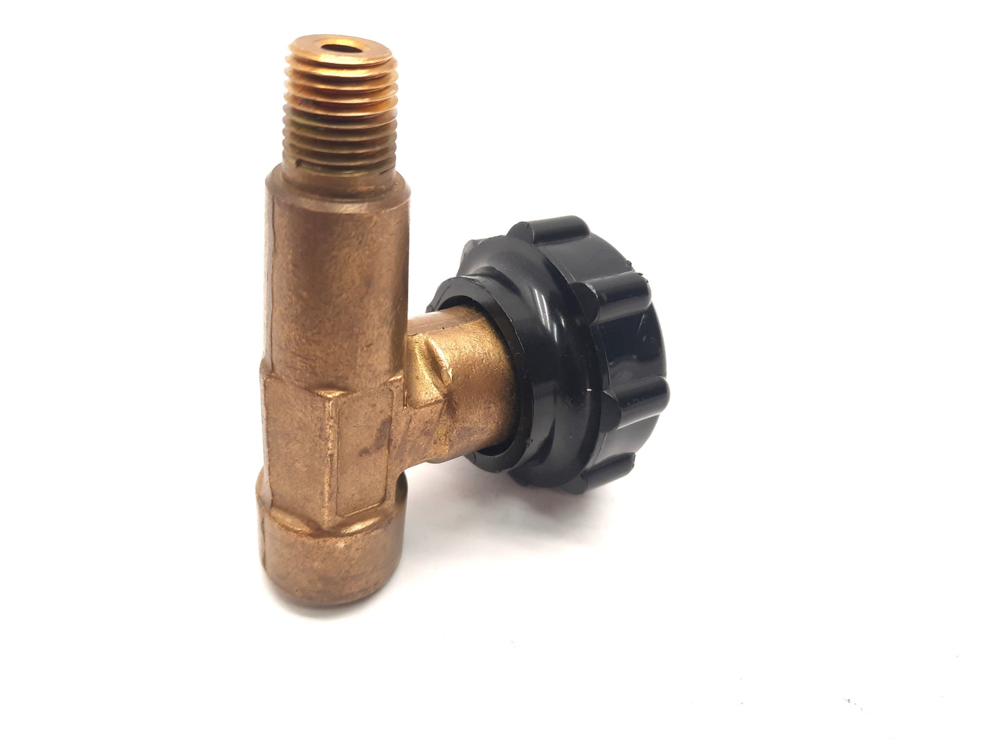 Used Scott Brass Needle Flow Control Valve Male to Female 1/4" NPT