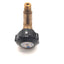 Used Scott Brass Needle Flow Control Valve Male to Female 1/4" NPT