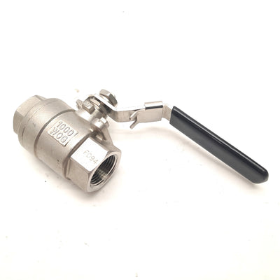 Used Ball Valve 316 Stainless Steel 1000 WOG