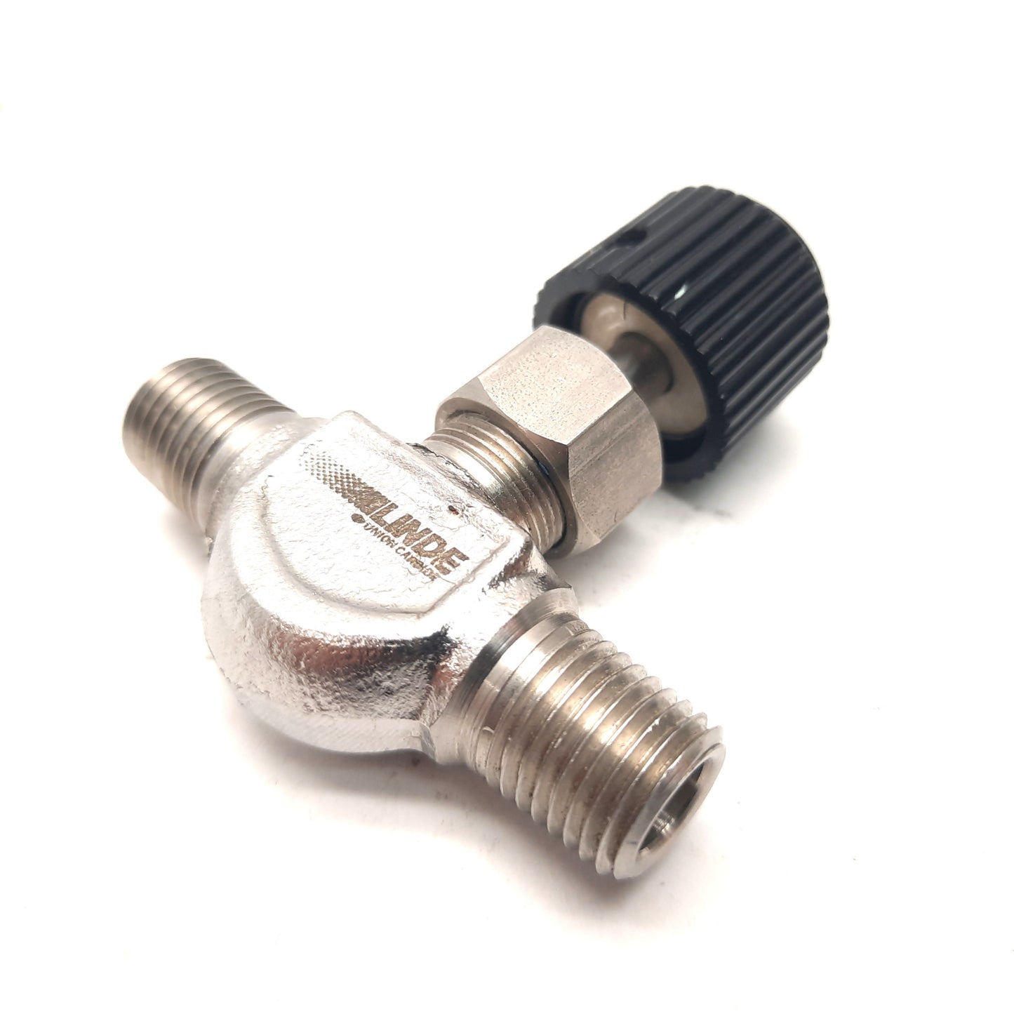 Used Linde 316 Stainless Steel Needle Flow Control Valve 1/4" NPT
