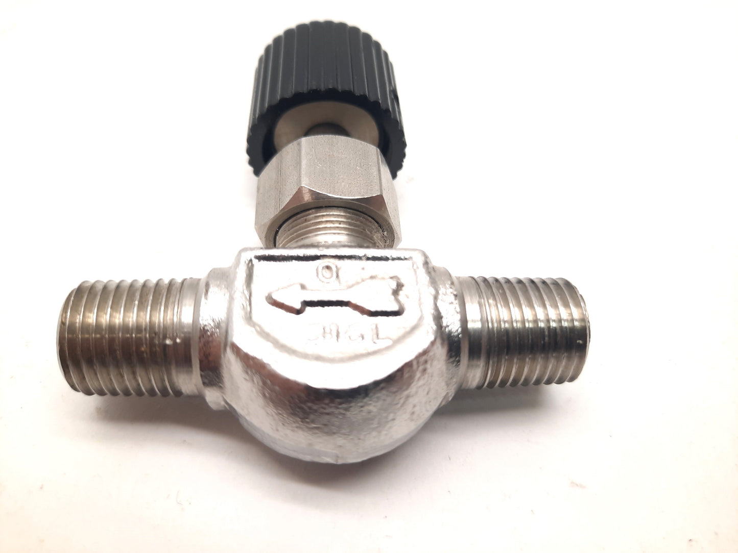 Used Linde 316 Stainless Steel Needle Flow Control Valve 1/4" NPT
