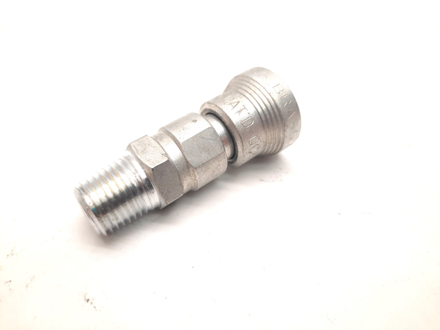 Used Swagelok B-QC4-B-4PM Brass Instrumentation Quick Connect 1/4" NPT